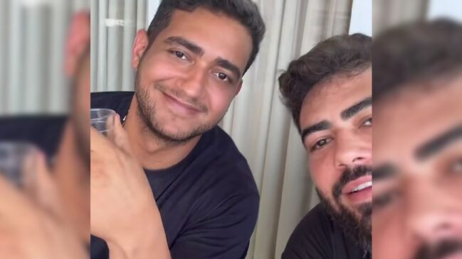 Nas redes sociais, Henrique publicou um vídeo ao lado de Juliano para acalmar os admiradores
