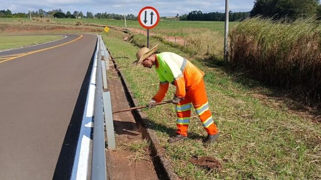 Manutenções incluem reparos no pavimento, sinalização e manejo de vegetação ao longo desta semana