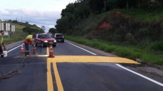 Rodovias no sul de Minas receberam melhorias nesta semana
