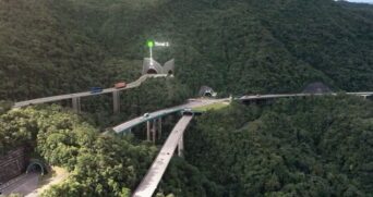 Local de túnel da futura terceira pista da Imigrantes/Divulgação/Ecovias