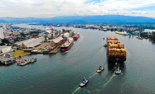 Novas rotas ajudarão na distribuição do Porto de Santos/Divulgação/APS