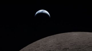 Terra vista do espaço por astronautas da missão Artemis - Foto Nasa