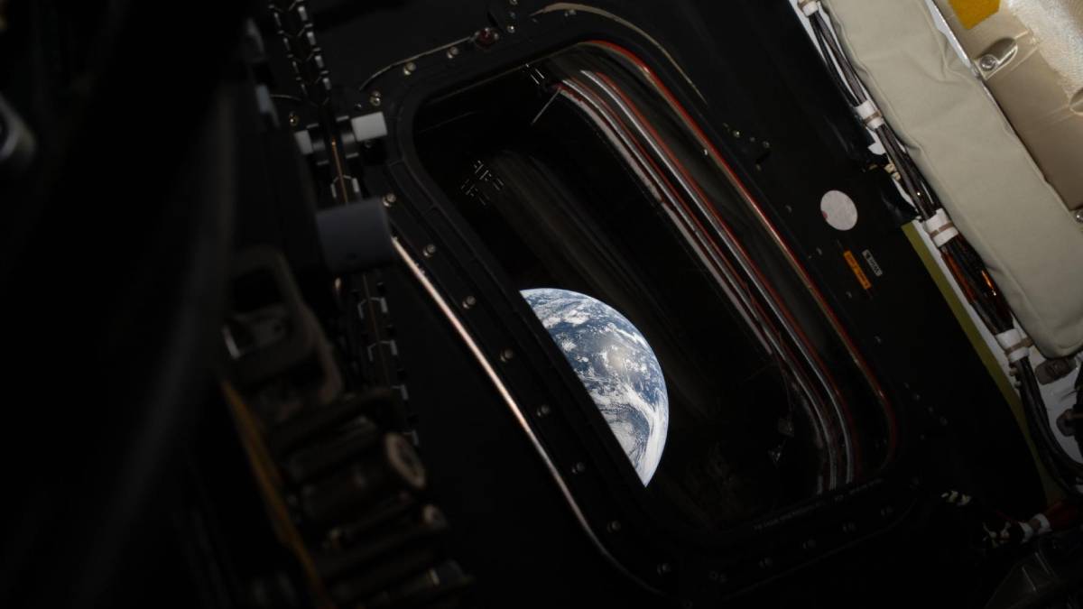 Astronautas tiraram foto do planeta terra durante missão da Artemis - Foto: Nasa