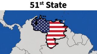 Ilustração publicada por Donald Trump mostra Venezuela como 51&ordm; estado americano