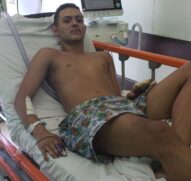 O jogador Cauan Emanuel, de 14 anos, deveria deixar ainda ontem o Hospital Vitória, na Barra da Tijuca, no Rio