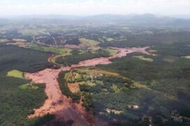 Rompimento da barragem 1 da Mina do Córrego do Feijão foi no dia 25