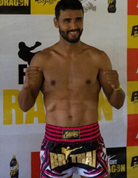 Rafael Beiton morava no Recife e veio a Mogi das Cruzes para participar do torneio Ichiban de Kickboxing