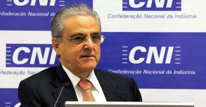 O presidente da CNI, Robson Braga de Andrade, foi alvo da operação Fantoche nesta terça-feira