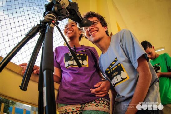 Com 13 anos de existência, o projeto é uma realização do Instituto Querô, organização sem fins lucrativos de Santos