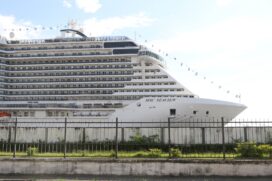 O navio atracou em Santos no último sábado e inicialmente se suspeitou de contaminação por rubéola