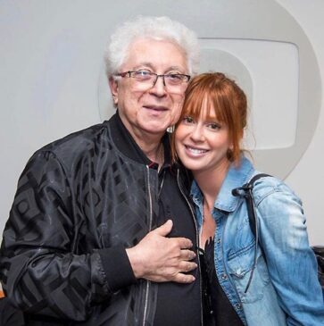 Marina Ruy Barbosa e Aguinaldo Silva