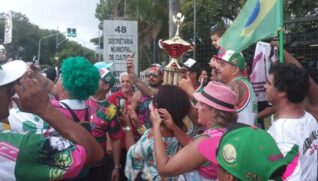 Este é o 11º título da escola que levou para a avenida o enredo 'Respeitável Público, o Picadeiro é Verde e Rosa? É sim,Senhor!'