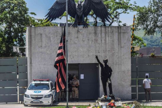 A Prefeitura do Rio interditou o CT do Flamengo.nesta quarta-feira