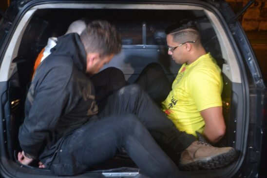 Suspeitos foram presos na noite de terça; a mesma quadrilha havia tentado invadir uma outra agência na semana passada
