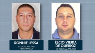 O policial reformado Ronnie Lessa e o ex-PM Elcio Vieira de Queiroz foram presos nesta terça-feira