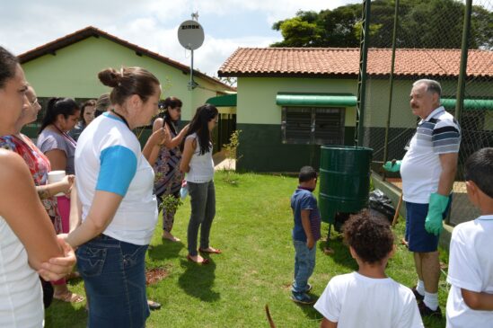 Escola rural de Porto Feliz apresentou novo projeto de compostagem para os alunos da rede municipal