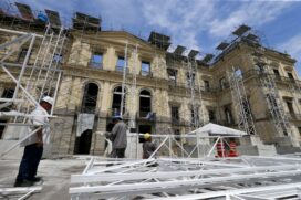 Incêndio no Museu Nacional, ocorrido em setembro do ano passado consumiu a maior parte do acervo de 12 mil peças da instituição