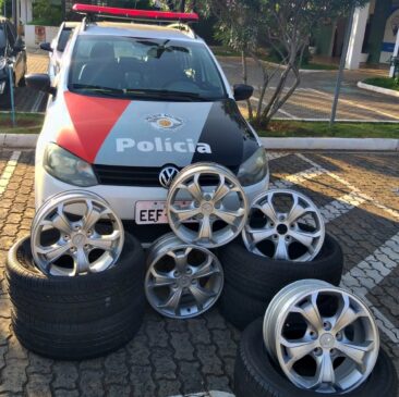 Suspeito de furtar carros para vender rodas foi preso pela Polícia Militar em Itu; prisão aconteceu na última quinta-feira no Interior