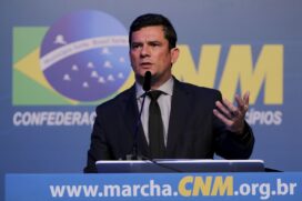 O ministro da Justiça, Sergio Moro, criticou conclusão do Datafolha
