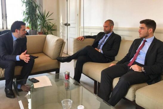 Investigação pretendia apurar se a nomeação atendia a interesse pessoal de Gustavo (à direita)