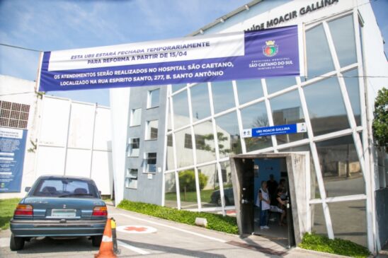 Os atendimentos aos pacientes da UBS Moacir Gallina (foto) serão realizados no Hospital São Caetano
