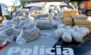 Polícia prendeu trio e fez uma grande apreensão em 'drive thru' de droga em Araçariguama