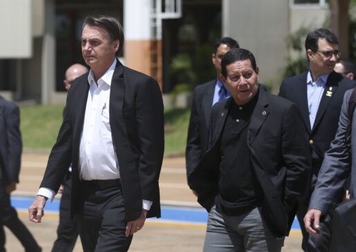Vice-presidente da República, general Hamilton Mourão rebateu as críticas feitas à classe militar