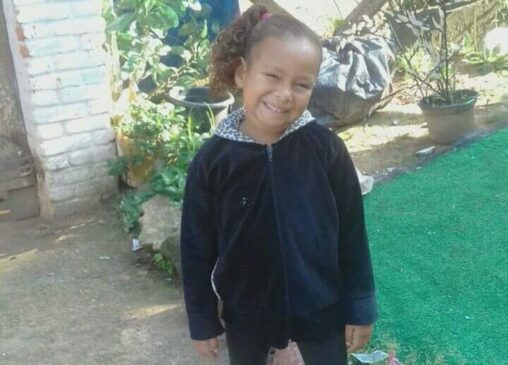 A menina Kauane Crishiny Soares Rodrigues, de 6 anos, estava desaparecida desde o último dia 17