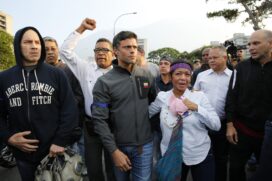 Guaidó e López (foto) se reuniram em base aérea de Caracas