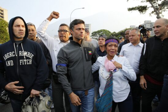 Guaidó e López (foto) se reuniram em base aérea de Caracas