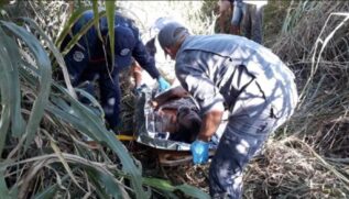 Motorista foi atendido e levado para a Santa Casa de Limeira