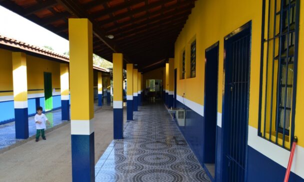 Na última semana os trabalhos foram realizados na EMEI Profª Maria Odete Coan de Camargo (foto) e na CEIM Chapeuzinho Vermelho