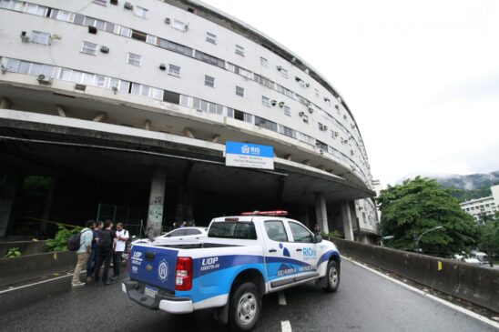 Após o desabamento no túnel Rafael Mascarenhas, o estágio de crise foi decretado às 12h35