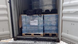 A ação detectou os tabletes da droga escondidos em 15 bolsas