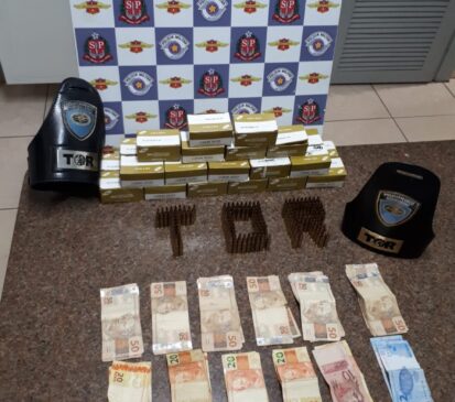 Munições de fuzil e dinheiro aprendidos estavam com casal de oficiais do Exército de Campinas