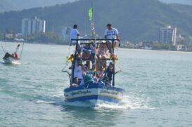 Barcos sairão do píer do Camaroeiro em procissão marítima, passando pela Prainha e Martin de Sá