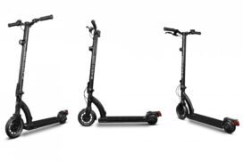 . Os preços sugeridos são 799 euros (cerca de R$ 3.600) para o E-Scooter, duzentos euros (cerca de R$ 900) para o City Scooter e 120 euros (cerca de R$ 540) para o Kids Scooter.