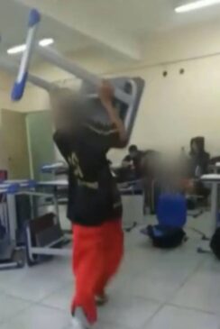Na noite desta terça-feira os jovens, que têm entre 12 e 15 anos, foram ouvidos em audiência e devolvidos aos pais
