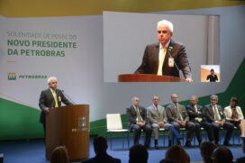 O presidente da Petrobras, Roberto Castello Branco