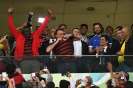 BRAS&Iacute;LIA, DF, 12.06.2019 ? CSA-FLAMENGO Partida entre CSA e Flamengo, v&aacute;lida pela 9&ordm; rodada do Campeonato Brasileiro s&eacute;rie A 2019, no Est&aacute;dio Man&eacute; Garrincha, em Bras&iacute;lia, na noite desta quarta-feira (12). (Fo