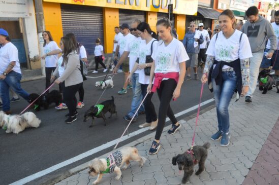 O evento também teve a intenção de promover a conscientização da proteção aos animais