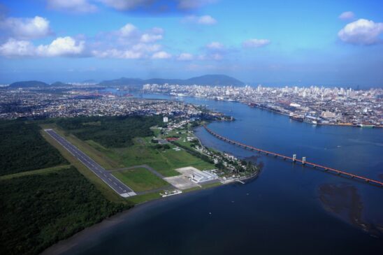 Início das operações será em uma área provisória, que fica próxima à entrada da Base Aérea