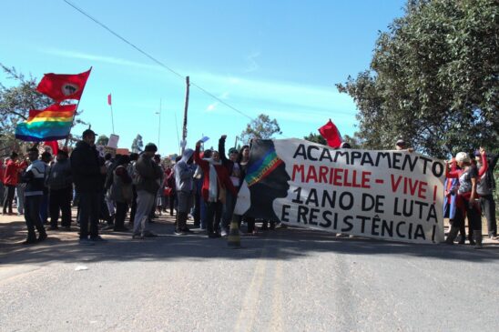Crime aconteceu na ocupação 'Marielle Vive!', na Estrada dos Jequitibás, na manhã desta quinta-feira