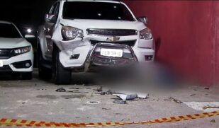 O autônomo Wilkner Kendy Marinho, de 30 anos, foi morto a tiros dentro de um estacionamento, localizado na rua Fidalga