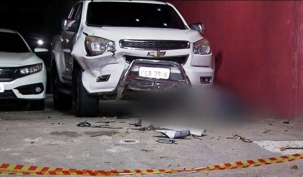 O autônomo Wilkner Kendy Marinho, de 30 anos, foi morto a tiros dentro de um estacionamento, localizado na rua Fidalga