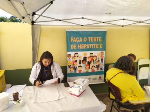 Secretaria de Saúde intensifica realização de testes para diagnóstico de hepatite C na Campanha "Julho Amarelo" em Porto Feliz