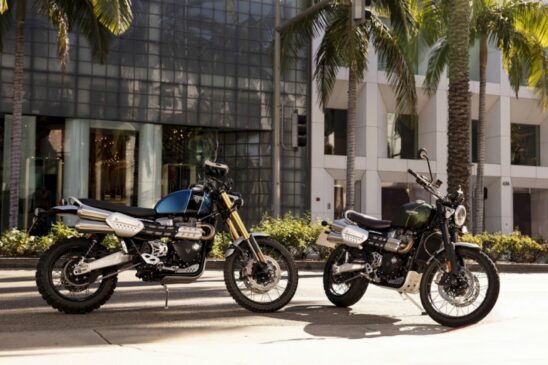 Triumph Street Scrambler 1200 XE e XC
