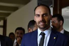 Nome do deputado Eduardo Bolsonaro (PSL-SP) recebeu aval do governo americano para embaixada