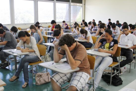 No dia 16, serão realizadas as provas de português e redação, e no dia 17, das disciplinas relacionadas à carreira escolhida
