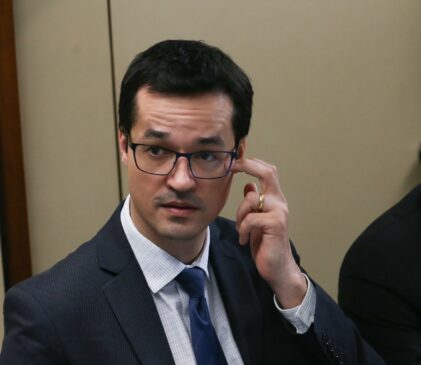 O procurador Deltan Dallagnol teve mensagens sobre a Lava Jato reveladas pelo site "The Intercept"